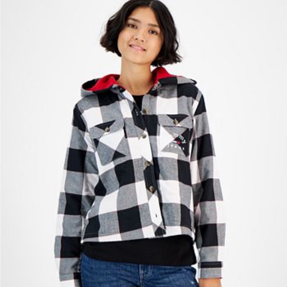 Tommy jeans hooded Fleece jacket